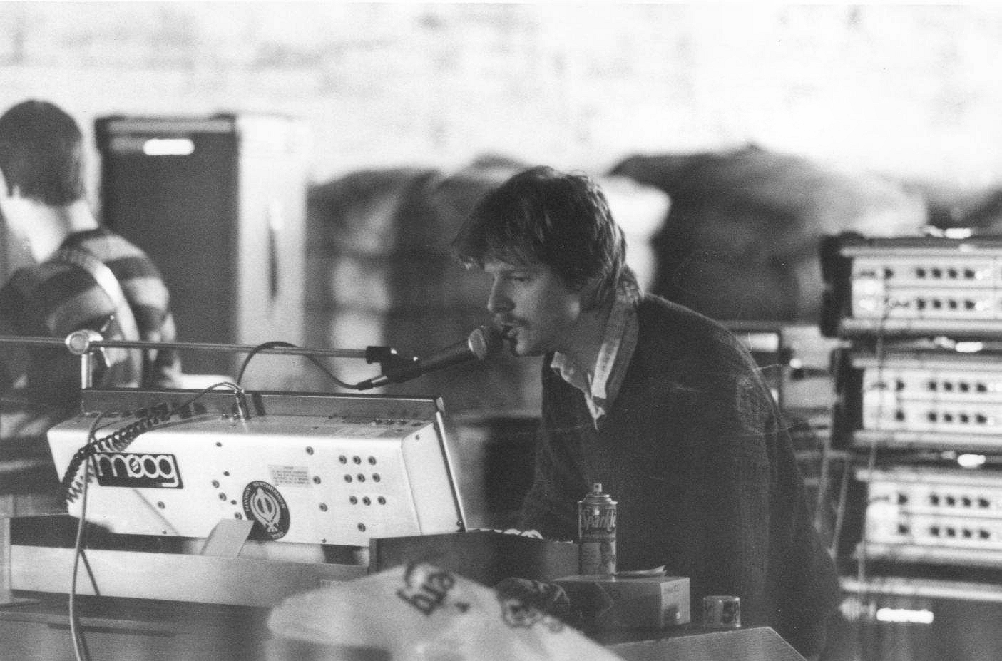 1981 tour rehearsals - click for larger image 